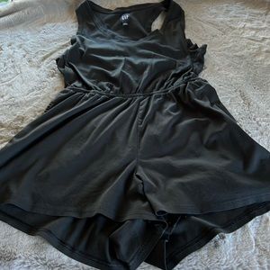 Gap Racerback Cutout Shorts Romper